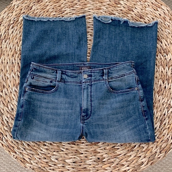 NYDJ High Rise Major Wide Leg Capri Jean - Picture 5 of 15